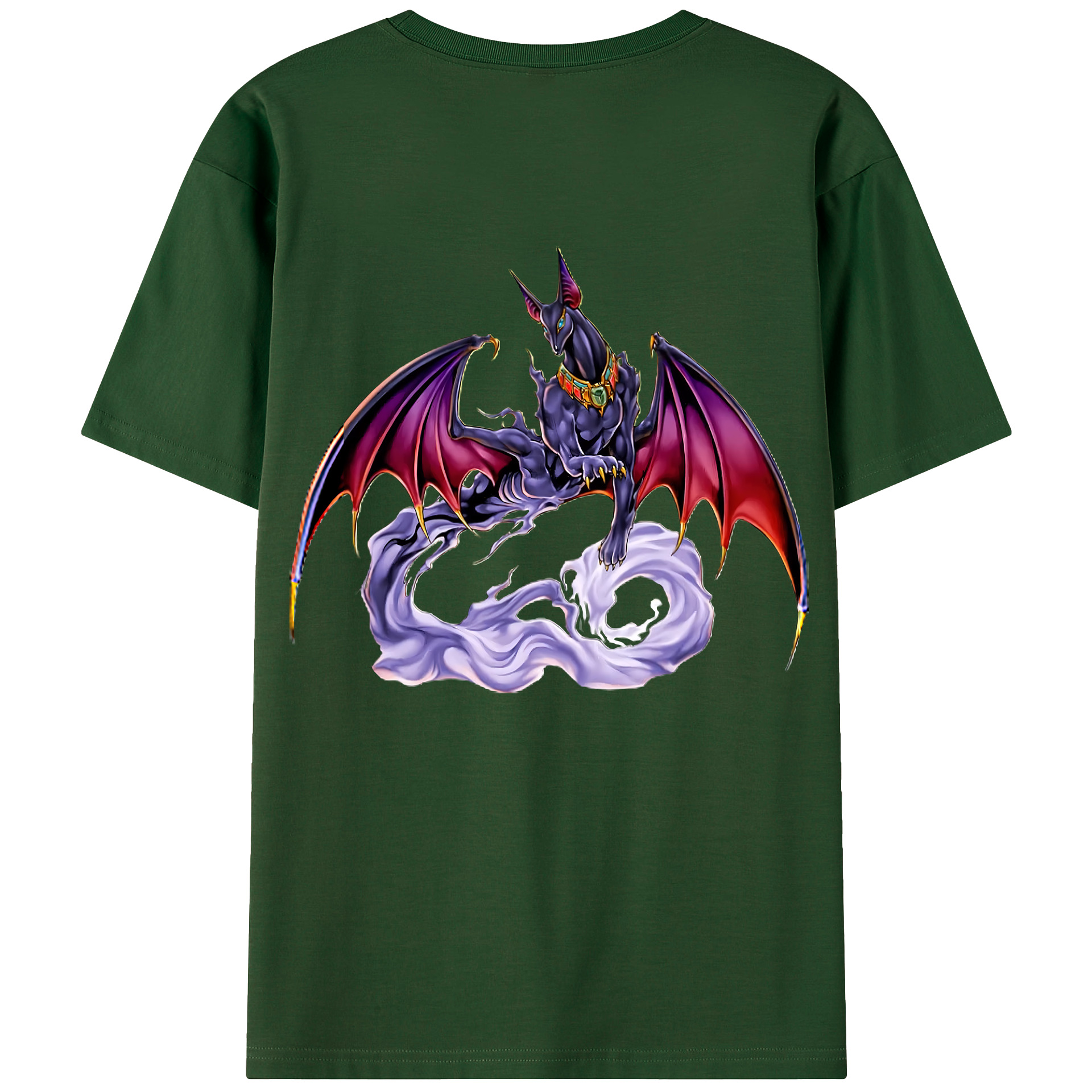 （画像用） 遊☆戯☆王 Yu-Gi-Oh! 綿100％半袖Tシャツ（背面プリント）
